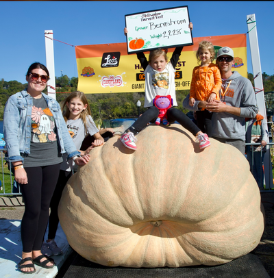 Best of Harvestfest '25: Top 3 2000lb fruit