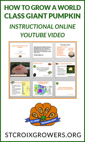 How to Grow a World Class Giant Pumpkin: Instructional Online YouTube Video